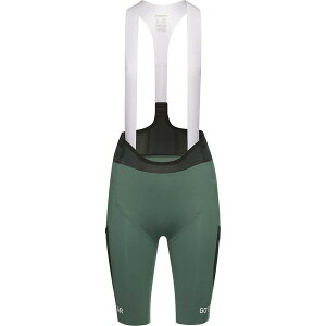 �S�A�E�F�A ���f�B�[�X �{�g���X �J�W���A���p���c GOREWEAR Spinshift Cargo Bib Short+ - Women'slate Green �X���[�g