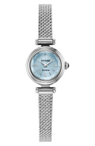 �V�`�Y�� ���f�B�[�X �A�N�Z�T���[ �r���v ���b�V�� Citizen Fio Silvertone Mesh Strap Watch 18.4mm SILVER-TONE �V���o�[