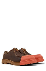 �J���y�[�� �����Y �V���[�Y �I�b�N�X�t�H�[�h �L���b�v Camper Junction Cap Toe Chukka Brown �u���E��