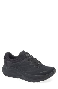 �z�J�I�l�I�l �����Y �V���[�Y �X�j�[�J�[ HOKA Gaviota 6 Running Shoe Black / Black �u���b�N