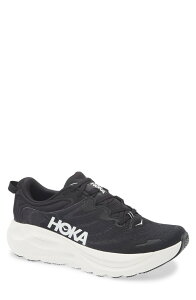 �z�J�I�l�I�l �����Y �V���[�Y �X�j�[�J�[ HOKA Gaviota 6 Running Shoe Black / White �z���C�g