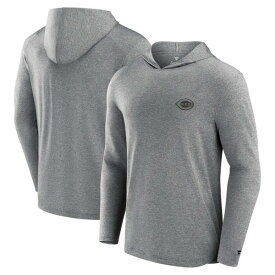 ファナティクス シグネチャー メンズ アウター パーカー・スウェット Tシャツ Men's Fanaticsignature Black Cincinnati Reds Front Office Tech Lightweight Hoodie T-Shirt Black ブラック