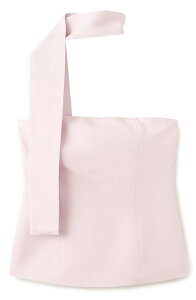 �}���S ���f�B�[�X �g�b�v�X �V���c �X�g���b�v���X MANGO Marina Scarf & Strapless Top Set LIGHT/ PASTEL PURPLE �p�[�v��