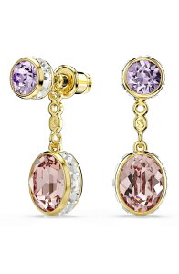 �X�����t�X�L�[ ���f�B�[�X �A�N�Z�T���[ �s�A�X�E�C�������O Swarovski Chroma Crystal Drop Earrings GOLD/ MULTI �S�[���h