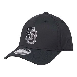 �j���[�G�� �����Y �A�N�Z�T���[ �X�q �g�[�� Men's New Era Black San Diego Padres Metallic 39THIRTY M-Crown Flex Hat Black �u���b�N