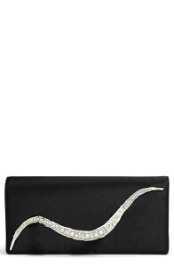 �A���N�V�X �r�b�^�[ ���f�B�[�X �o�b�O Alexis Bittar Crystal Curve Clutch BLACK �u���b�N