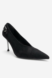�v�����[�O�V���[�Y ���f�B�[�X �p���v�X Prologue Shoes Molly Stiletto Pump Black Pattern �u���b�N