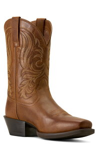�A���A�g �����Y �V���[�Y �u�[�c�E���C���u�[�c Ariat Sport Lawman Square Toe Cowboy Boot Brown �u���E��