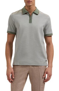 �u�K�b�` �����Y �g�b�v�X �|���V���c �n�[�t�W�b�v Bugatchi Quarter Zipolo Khaki �J�[�L