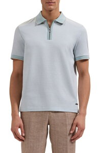 �u�K�b�` �����Y �g�b�v�X �|���V���c �n�[�t�W�b�v Bugatchi Quarter Zipolo Seafoam