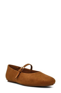 �A���N���C�� ���f�B�[�X �V���[�Y �p���v�X Anne Klein Connie Mary Jane Flat (Women) HAZELNUT SUEDE