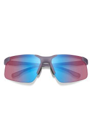 スミス レディース アクセサリー サングラス・アイウェア Smith Cipher 74mm Sunglasses METEORITE CRYSTAL / ROSE BLUE ブルー