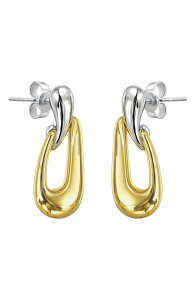 �A���W�F���g���B�[���H ���f�B�[�X �A�N�Z�T���[ �s�A�X�E�C�������O ARGENTO VIVO Two-Tone Drop Earrings TWO TONE