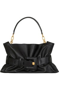 �o���}�� ���f�B�[�X �o�b�O ���U�[ Balmain Medium Anthem bag in smooth leather black �u���b�N