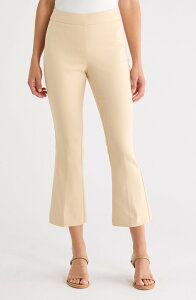 �n���Q�� ���f�B�[�X �{�g���X ���M���X �p���c �A���N�� Halogen Ankle Kick Flare Pants PEBBLE