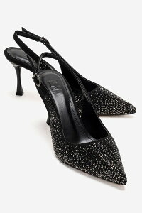 �v�����[�O�V���[�Y ���f�B�[�X �p���v�X Prologue Shoes Johanna Slingback Embellished Stiletto Pump Oxford