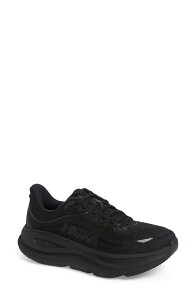 �z�J�I�l�I�l ���f�B�[�X �V���[�Y �X�j�[�J�[ HOKA Bondi 9 Running Shoe Black / Black �u���b�N