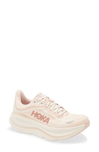 �z�J�I�l�I�l ���f�B�[�X �V���[�Y �X�j�[�J�[ HOKA Bondi 9 Running Shoe Rose Latte / Rose Cream �N���[��