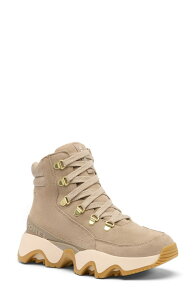 �\���� ���f�B�[�X �V���[�Y �u�[�c�E���C���u�[�c �v���X�T�C�Y �X�j�[�J�[ SOREL Kinetic Impact Conquest Plus Waterproof Sneaker Boot Omega Taupe/ Gum �g�[�v