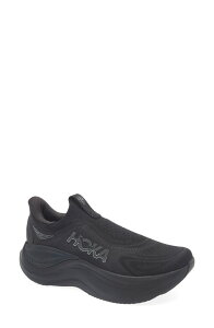 �z�J�I�l�I�l ���f�B�[�X �V���[�Y �X�j�[�J�[ ���[�X HOKA Skyward Laceless Recovery Sneaker Black / Black �u���b�N