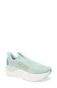 �z�J�I�l�I�l ���f�B�[�X �V���[�Y �X�j�[�J�[ ���[�X HOKA Skyward Laceless Recovery Sneaker Jadeite / Sea Glass