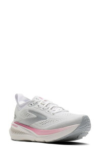 �u���b�N�X ���f�B�[�X �V���[�Y �X�j�[�J�[ Brooks Glycerin 23 Running Shoe White/Harbor Mist/Metallic �z���C�g
