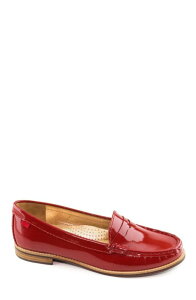 �}�[�N�W���Z�t�j���[���[�N ���f�B�[�X �V���[�Y �X���b�|���E���[�t�@�[ ���U�[ Marc Joseph New York East Village Patent Leather Penny Loafered Patent ���b�h