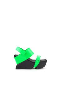 ���i�C�e�b�h�k�[�h ���f�B�[�X �V���[�Y �T���_�� United Nude Brutt Sandal (Women) Fluo Green �O���[��