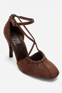 �v�����[�O�V���[�Y ���f�B�[�X �p���v�X Prologue Shoes Eliza Stiletto Pump Brown Suede �u���E��