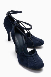 �v�����[�O�V���[�Y ���f�B�[�X �p���v�X Prologue Shoes Eliza Stiletto Pump Navy Suede �l�C�r�[