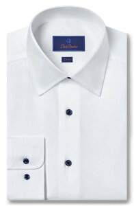 �f�C�r�b�h�h�i�q���[ �����Y �g�b�v�X �V���c �X�����t�B�b�g Davidonahue Slim Fit Solid Twill Dresshirt White �z���C�g
