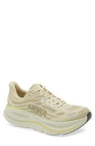 �z�J�I�l�I�l �����Y �V���[�Y �X�j�[�J�[ HOKA Bondi 9 Running Shoe Grassland / Oyster Mushroom
