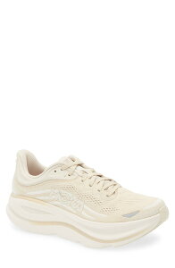 �z�J�I�l�I�l �����Y �V���[�Y �X�j�[�J�[ HOKA Bondi 9 Running Shoe Oatmeal / Oat Milk �I�[�g�~�[��