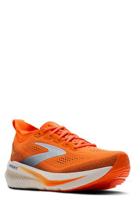 �u���b�N�X �����Y �V���[�Y �X�j�[�J�[ Brooks Glycerin 23 Running Shoe Shocking Orange/ Blue/ White �z���C�g