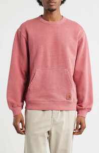 �J�[�n�[�g �����Y �A�E�^�[ �p�[�J�[�E�X�E�F�b�g �V���c Carhartt Work In Progress Torion Distressed Sweatshirt Marsala (Grind Wash)