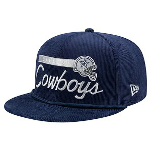 �j���[�G�� �����Y �A�N�Z�T���[ �X�q Men's New Era Navy Dallas Cowboys Cord Rope 9FIFTY Snapback Hat Navy �l�C�r�[