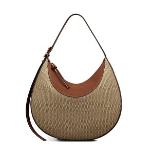 ���h���[ ���f�B�[�X �o�b�O Radley Bliss Crescent - Basket Large Ziptop Shoulder Bag Cognac