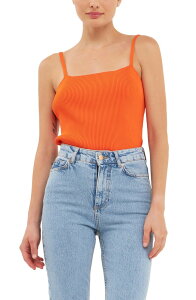 �O���[ ���u ���f�B�[�X �g�b�v�X �V���c Grey Lab Classic Everyday Rib Tank ORANGE �I�����W