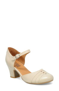 �~�Y���[�Y ���f�B�[�X �V���[�Y �q�[�� Miz Mooz Frenchy Pump Cream �N���[��