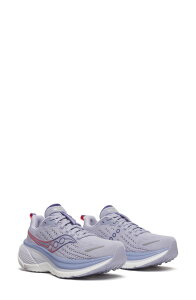 �T�b�J�j�[ ���f�B�[�X �V���[�Y �X�j�[�J�[ Saucony Hurricane 25 Running Shoe Thistle/ Aster