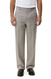 �� �h�D �����Y �{�g���X �J�W���A���p���c �v���[�c �~�j Les Deux Mini Check Pleated Pants BUNGEE CORD BROWN �u���E��