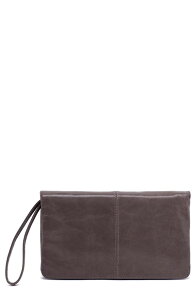 �z�{ ���f�B�[�X �o�b�O ���U�[ HOBO Evolve Leather ClutchEARTHSTONE
