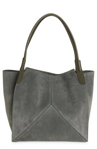 ���B�N�g���A �x�b�J�� ���f�B�[�X �o�b�O �X�G�[�h Victoria Beckham Victoria Suede Tote PEBBLE GREY �O���[