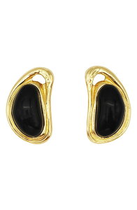 �v�e�B ���[�����c ���f�B�[�X �A�N�Z�T���[ �s�A�X�E�C�������O Petit Moments Vaila Stud Earrings GOLD/ BLACK �u���b�N