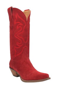 �f�B���S ���f�B�[�X �V���[�Y �u�[�c�E���C���u�[�c Dingout West Cowboy Boot Red ���b�h