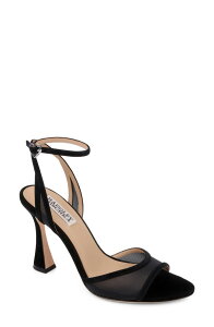 �o�b�h�O���C�~�b�V�J ���f�B�[�X �V���[�Y �p���v�X �T���_�� �A���N�� Badgley Mischka Collection Ysabel Ankle Strap Sandal (Women) BLACK SUEDE �u���b�N