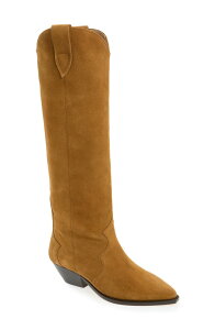 �C�U�x�� �}���� ���f�B�[�X �V���[�Y �X�j�[�J�[ �g�[�� �u�[�c Isabel Marant Denvee Tall Western Boot (Women) COGNAC 50CO