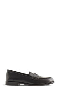 ���C�h�E�F�� ���f�B�[�X �V���[�Y �I�b�N�X�t�H�[�h ���[�t�@�[ Madewell The Grayson Penny Loafer (Women) TRUE BLACK �u���b�N