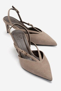�v�����[�O�V���[�Y ���f�B�[�X �p���v�X Prologue Shoes Armonia Stiletto Pump Mink Suede �~���N