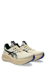 �A�V�b�N�X �����Y �V���[�Y �X�j�[�J�[ ASICS GEL-NIMBUS 28 Running Shoe (Men) SEASHELL/ BLACK �u���b�N